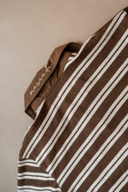 4-Buttoned Polo - Mocha Brown