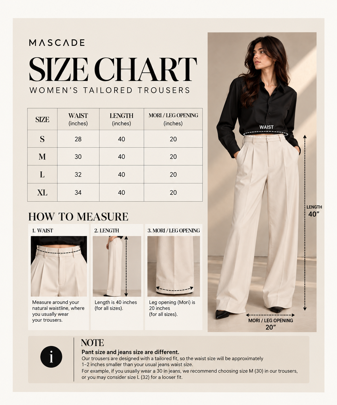Mascade The Noir Signature Trousers – Women’s Edition