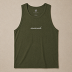 Regent Ribbed Vest – Everpine Green