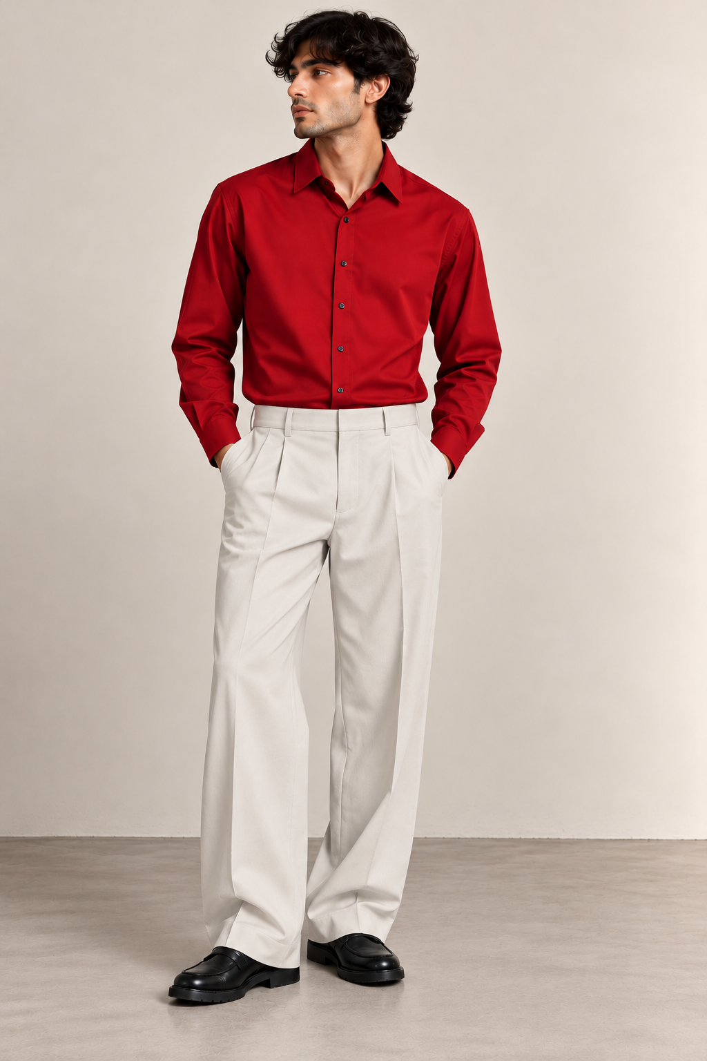 Mascade Rosso Elegance Shirt