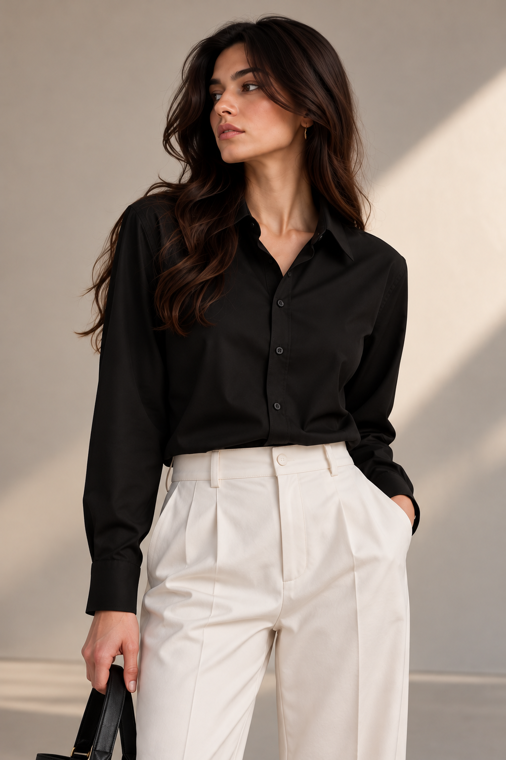 Mascade Bloom Noir Women’s Shirt