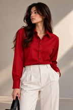 Mascade Rosso Elegance Shirt — Women’s Edition
