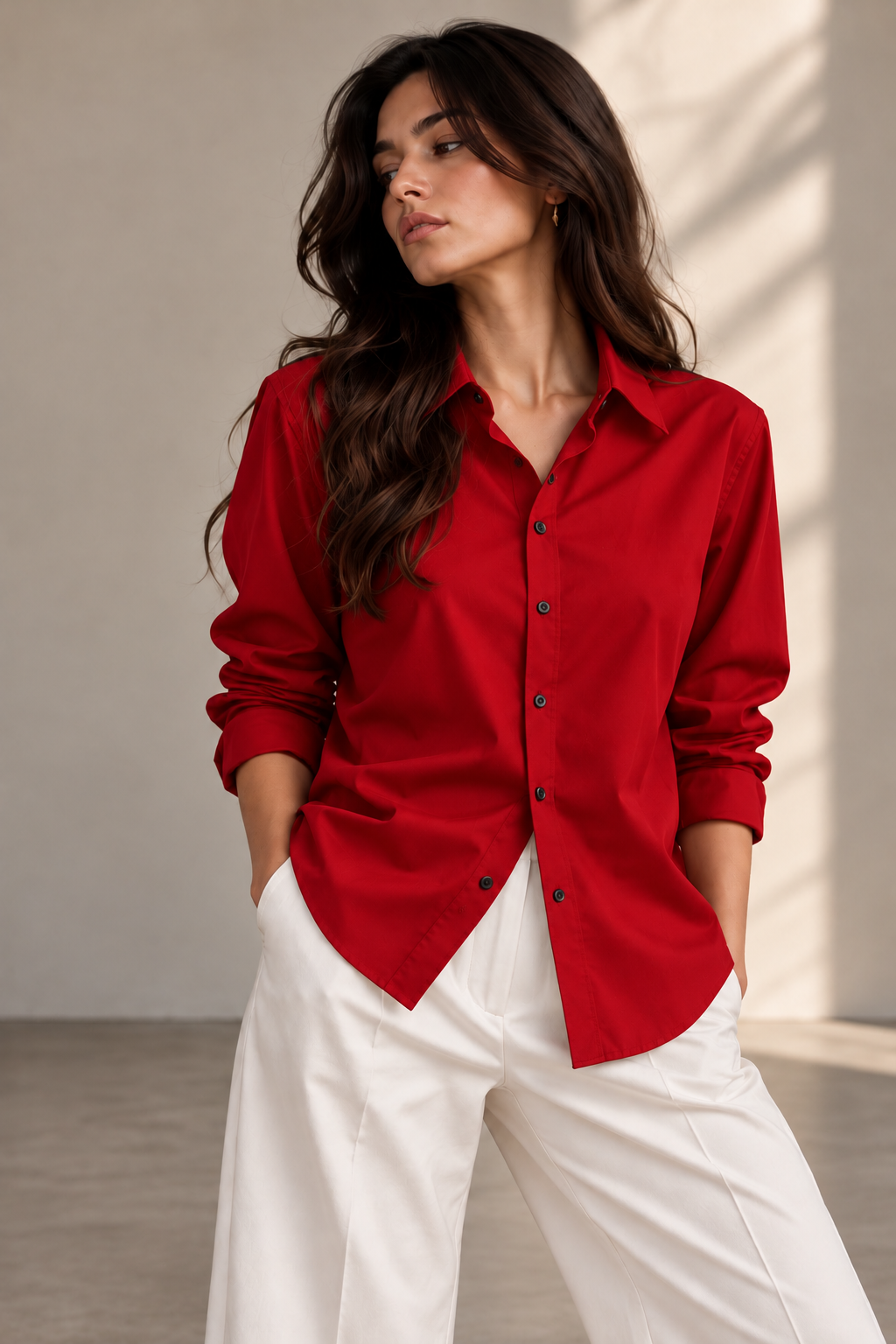 Mascade Rosso Elegance Shirt — Women’s Edition